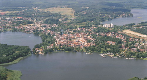 Luftbild von F&uuml;rstenberg/Havel
